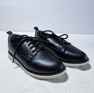 Cat & Jack Boys Dress Shoes Black 2M